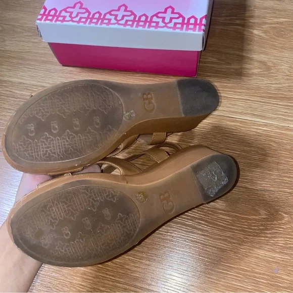 GB Girls Wedge Sandals market girl - Picture 4 of 5